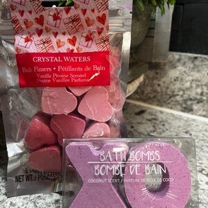 NEW bath bombs and bath fizzers